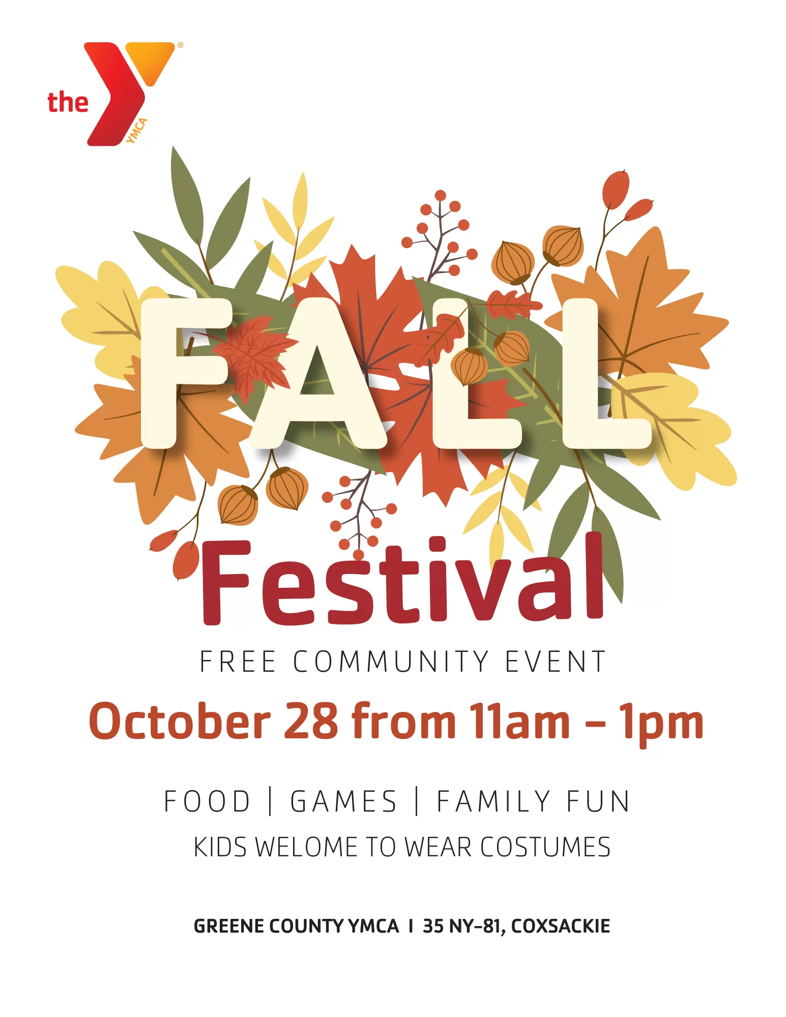 fall festival flyer