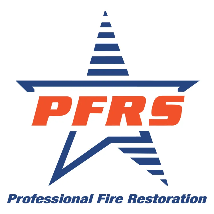 Professional Fire Restoration Square Logo