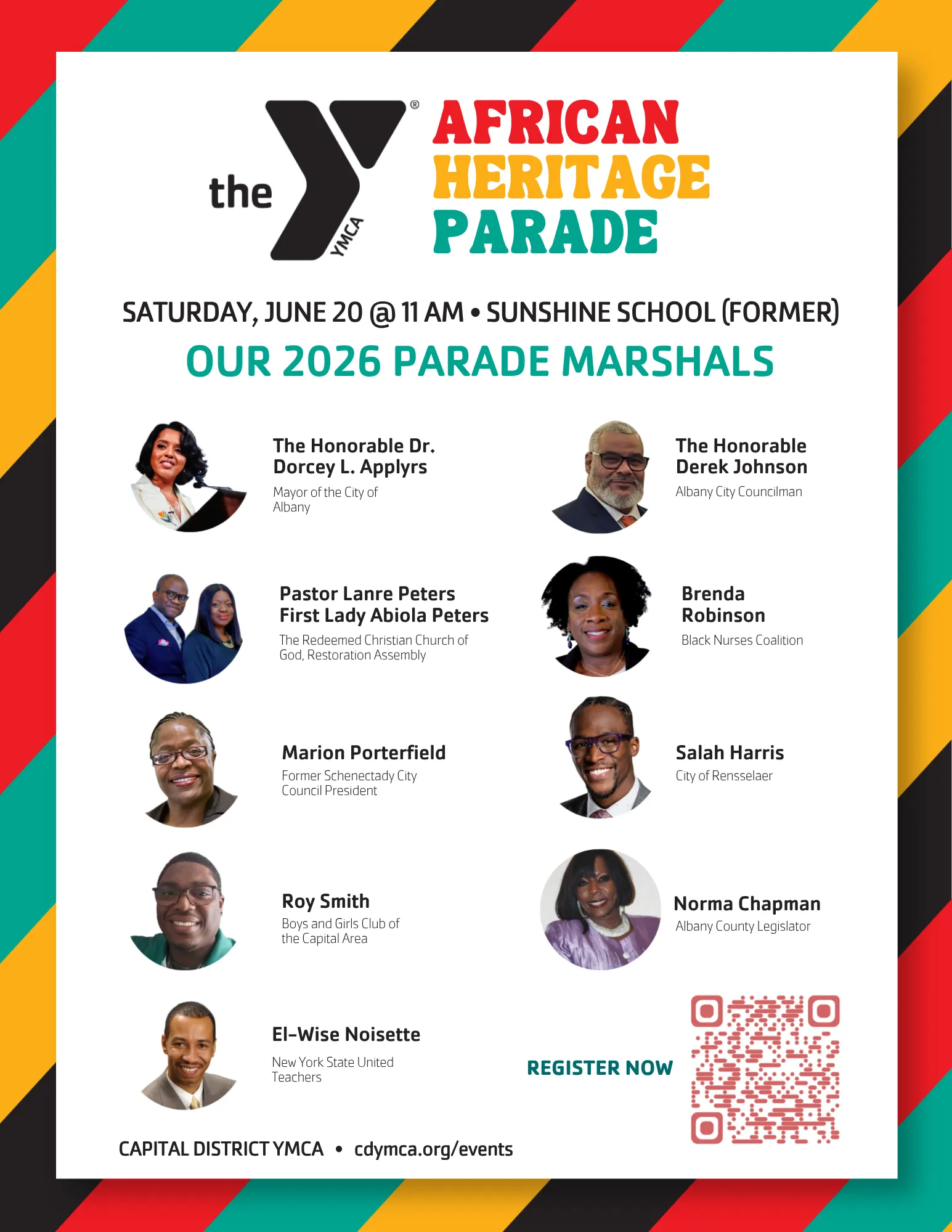 African Heritage Parade Flyer