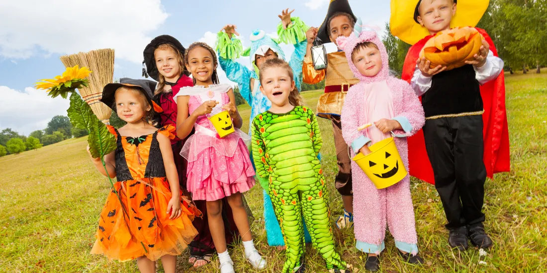 kids trick or treating