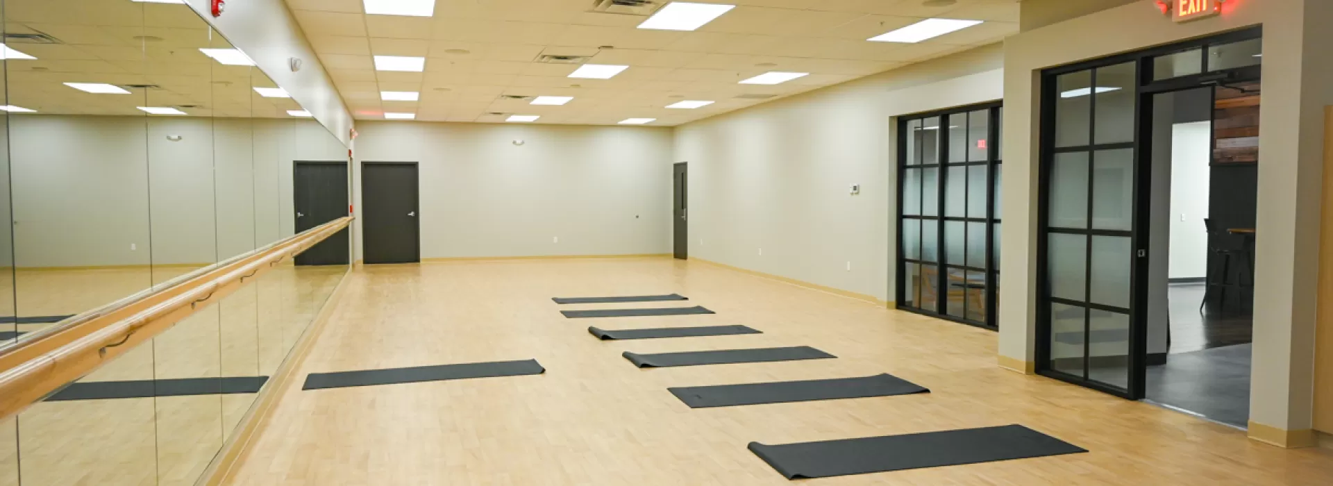Group exercise room