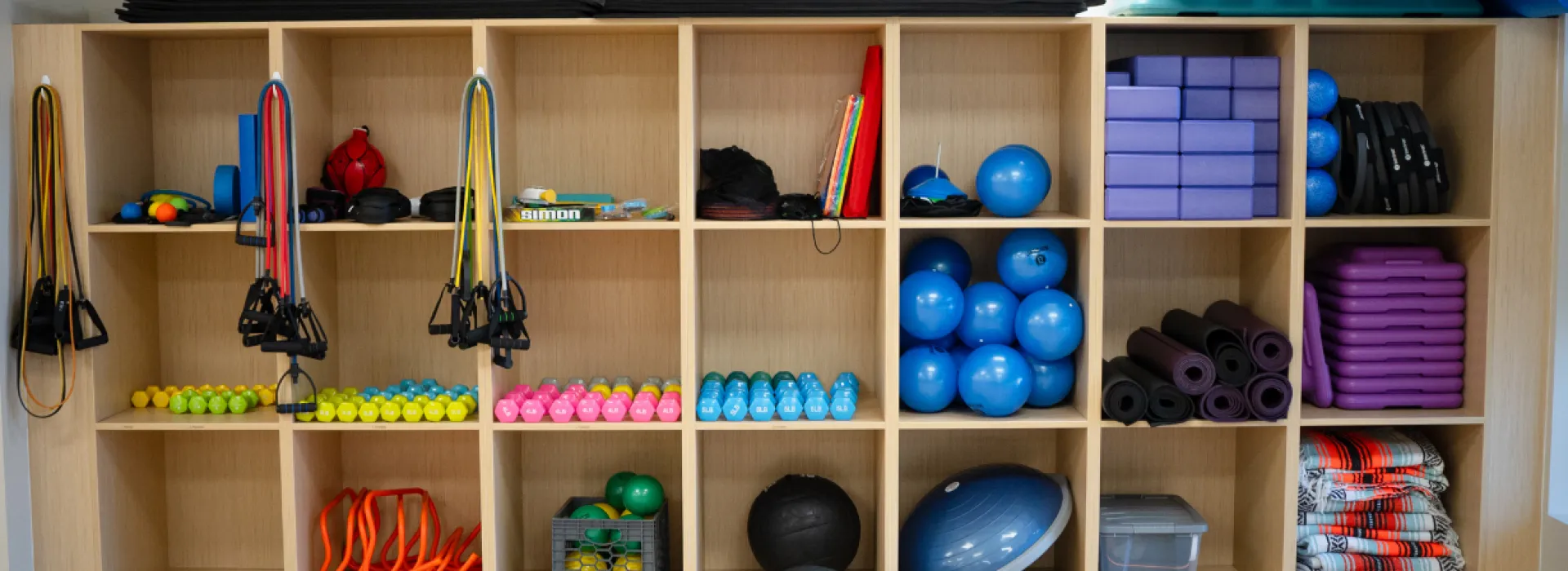 Parkinson's group exercise equipment