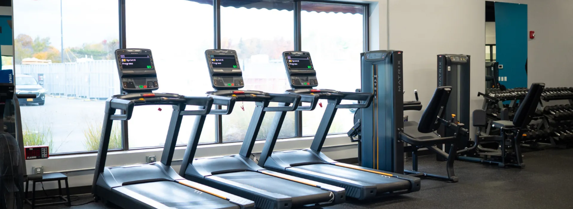 Parkinson's Center YMCA Treadmills
